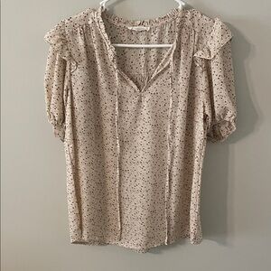 Mine Cream Floral Blouse